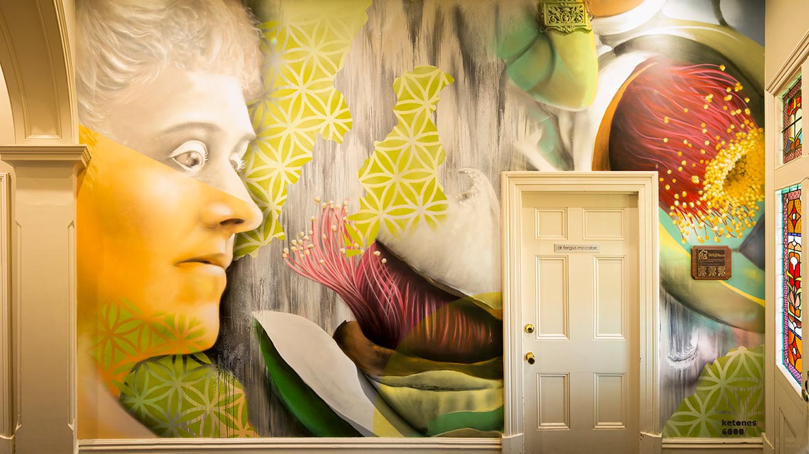 GP on Beaufort Mural by Jerome Davenport