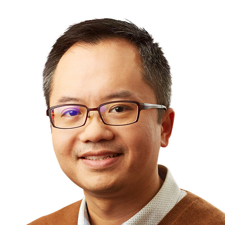 Dr Michale Chong on white background
